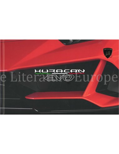 2021 LAMBORGHINI HURACAN EVO VIP HARDBACK BROCHURE GERMAN