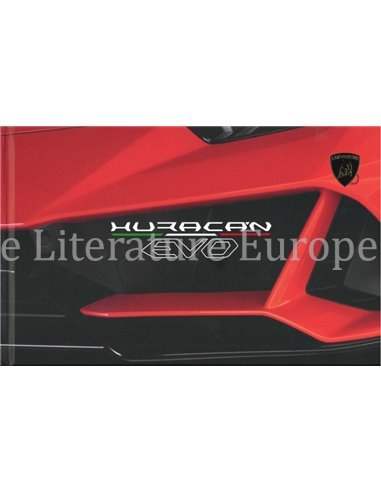 2021 LAMBORGHINI HURACAN EVO VIP HARDCOVER PROSPEKT ENGLISCH