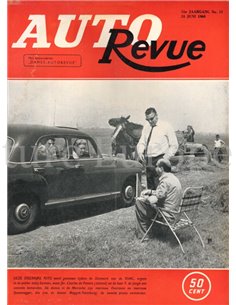 1960 AUTO REVUE MAGAZINE 13 NEDERLANDS