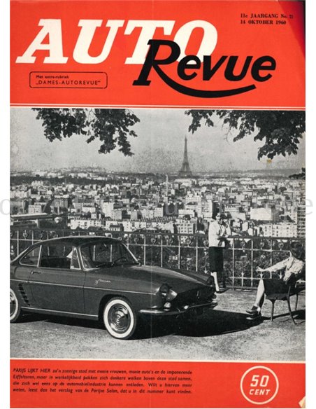 1960 AUTO REVUE MAGAZINE 21 NEDERLANDS