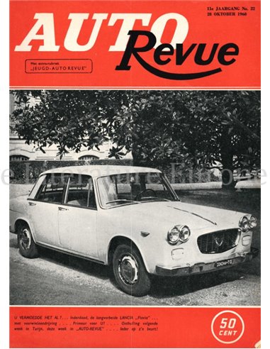 1960 AUTO REVUE MAGAZIN 22 NIEDERLÄNDISCH