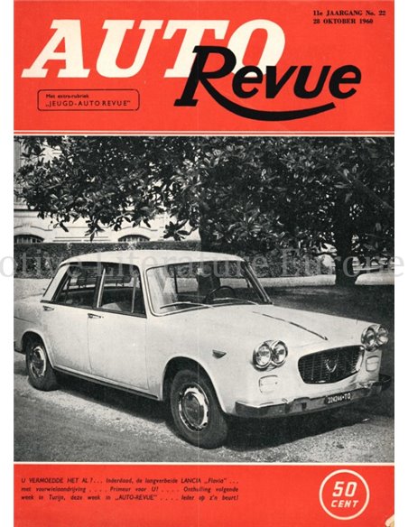 1960 AUTO REVUE MAGAZINE 22 NEDERLANDS