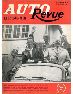 1960 AUTO REVUE MAGAZINE 26 NEDERLANDS
