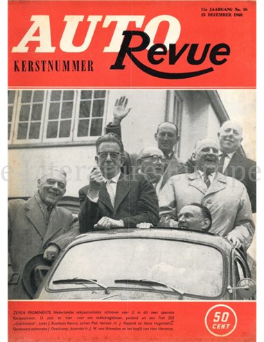 1960 AUTO REVUE MAGAZIN 26 NIEDERLÄNDISCH