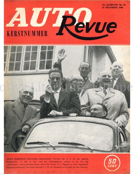 1960 AUTO REVUE MAGAZIN 26 NIEDERLÄNDISCH