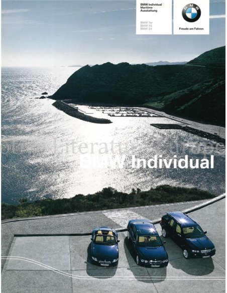 2004 BMW 7 Serie / X5 / Z4 BROCHURE DUITS