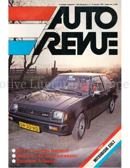 1979 AUTO REVUE MAGAZINE 2 Niederländisch