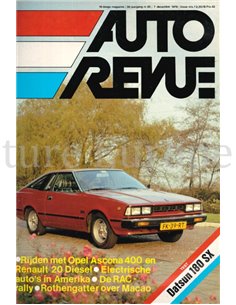 1979 AUTO REVUE MAGAZINE 25 NEDERLANDS