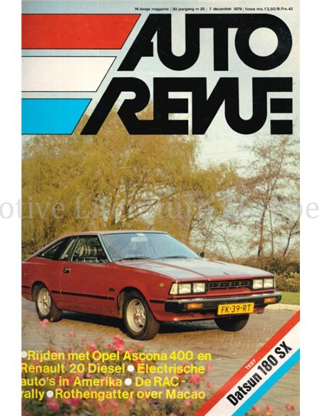 1979 AUTO REVUE MAGAZINE 25 Niederländisch