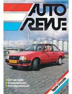 1980 AUTO REVUE MAGAZINE 10 Niederländisch