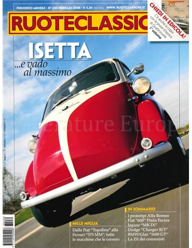 2005 RUOTECLASSICHE ZEITSCHRIFT 230 ITALIENISCH