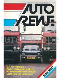 1981 AUTO REVUE MAGAZINE 15 Niederländisch