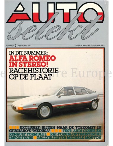 1981 AUTOSELEKT MAGAZINE 2 DUTCH
