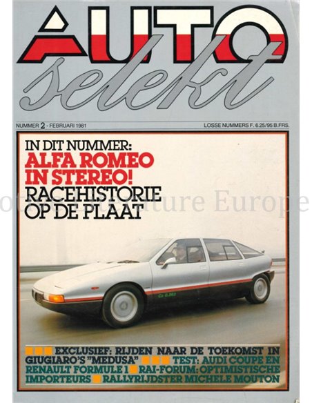 1981 AUTO SELEKT MAGAZINE 2 Niederländisch