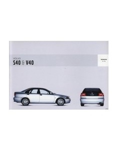 2004 VOLVO S40/V40 INSTRUCTIEBOEKJE ENGELS