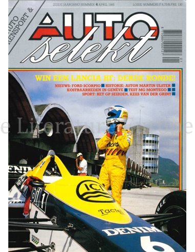 1985 AUTO SELEKT MAGAZINE 4 DUTCH