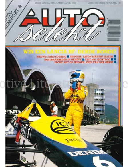 1985 AUTO SELEKT MAGAZINE 4 NEDERLANDS