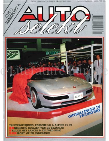 1985 AUTO SELEKT MAGAZINE 10 DUTCH