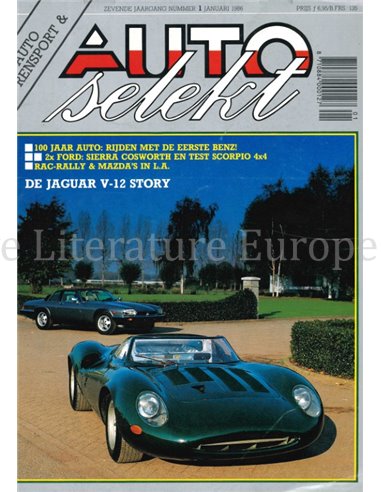1986 AUTO SELEKT MAGAZINE 1 DUTCH