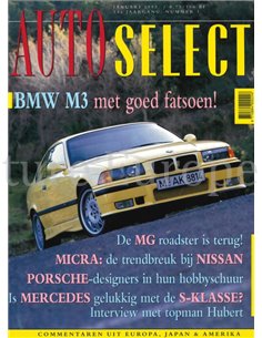 1993 AUTO SELECT MAGAZINE 1 NEDERLANDS