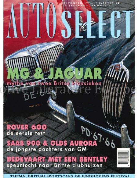 1993 AUTO SELECT MAGAZINE 9 DUTCH