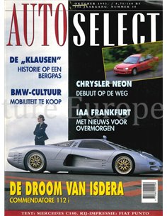 1993 AUTO SELECT MAGAZINE 10 NEDERLANDS