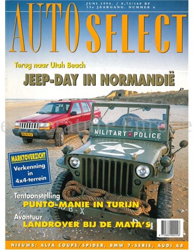 1994 AUTO SELECT MAGAZINE 6 NEDERLANDS