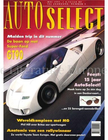 1995 AUTO SELECT MAGAZINE 5 NEDERLANDS