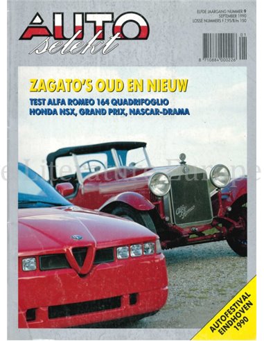 1990 AUTO SELEKT MAGAZINE 9 NEDERLANDS