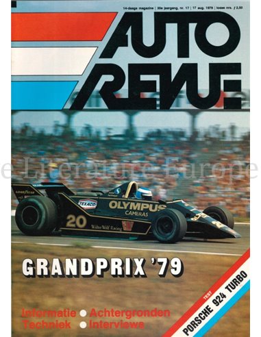 1979 AUTO REVUE MAGAZINE 17 Niederländisch