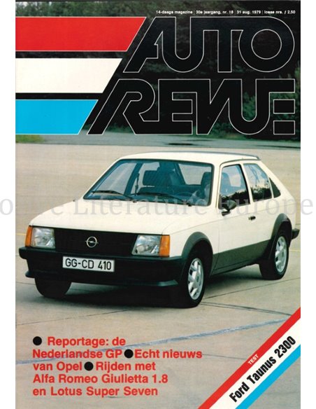 1979 AUTO REVUE MAGAZINE 18 NEDERLANDS