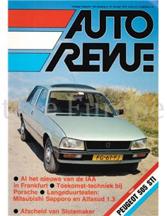 1979 AUTO REVUE MAGAZINE 20 NEDERLANDS