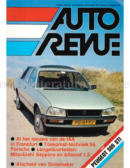 1979 AUTO REVUE MAGAZINE 20 NEDERLANDS
