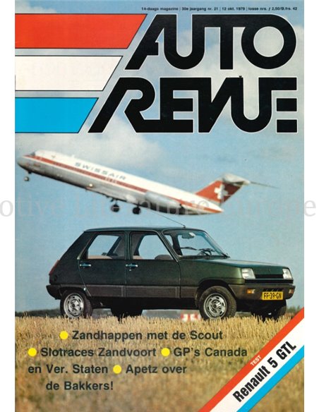 1979 AUTO REVUE MAGAZINE 21 NEDERLANDS