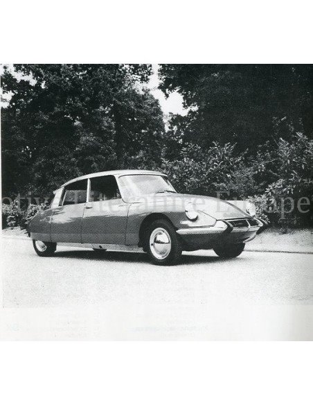 1966 CITROEN DS 21 INSTRUCTIEBOEKJE NEDERLANDS