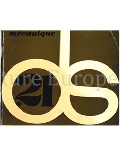 1966 CITROEN DS 21 MECANIQUE BETRIEBSANLEITUNG FRANZÖSISCH