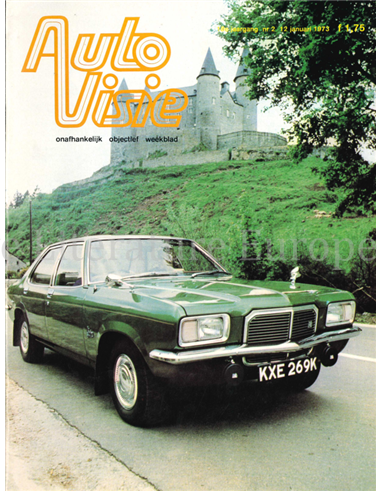 1973 AUTOVISIE MAGAZINE 2 DUTCH
