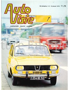 1973 AUTOVISIE MAGAZIN 3 NIEDERLÄNDISCH