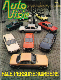 1973 AUTOVISIE MAGAZIN 6 NIEDERLÄNDISCH