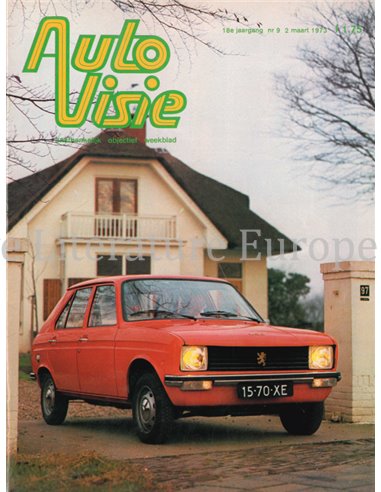 1973 AUTOVISIE MAGAZINE 9 DUTCH