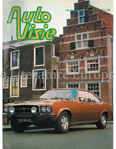 1973 AUTOVISIE MAGAZINE 11 NEDERLANDS