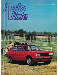 1973 AUTOVISIE MAGAZINE 13 DUTCH