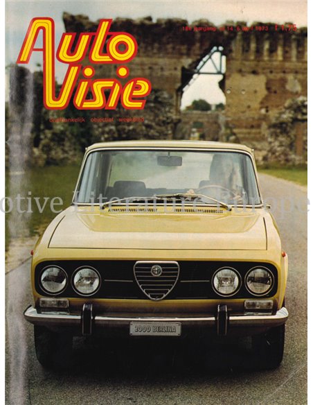 1973 AUTOVISIE MAGAZINE 14 NEDERLANDS