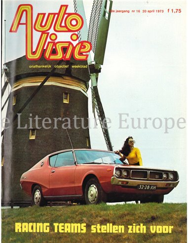 1973 AUTOVISIE MAGAZINE 16 NEDERLANDS