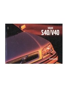 2000 VOLVO S40/V40 INSTRUCTIEBOEKJE ZWEEDS