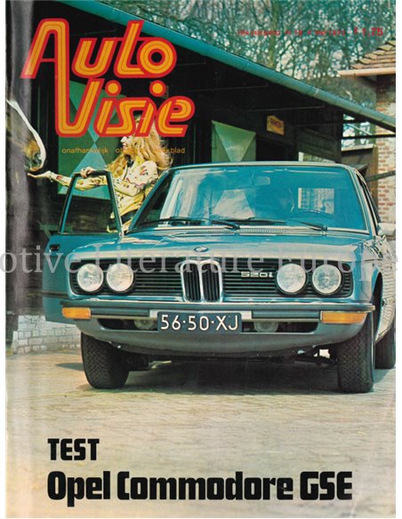 1973 AUTOVISIE MAGAZINE 18 NEDERLANDS