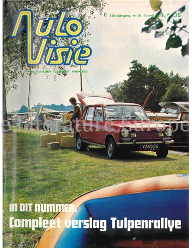 1973 AUTOVISIE MAGAZINE 19 NEDERLANDS