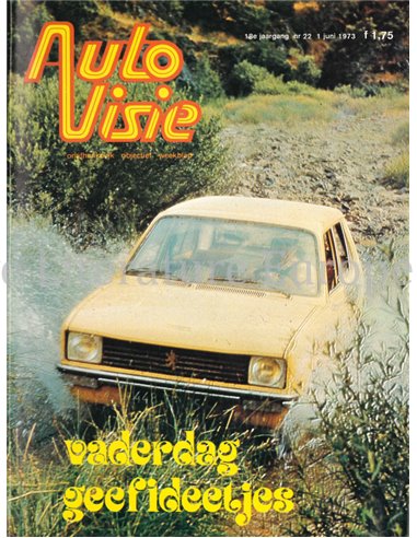 1973 AUTOVISIE MAGAZINE 22 DUTCH