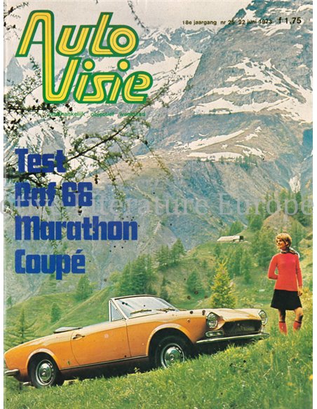 1973 AUTOVISIE MAGAZINE 25 DUTCH