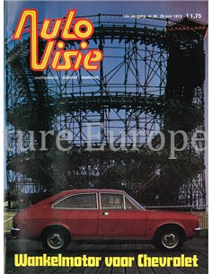 1973 AUTOVISIE MAGAZIN 26 NIEDERLÄNDISCH